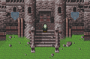 The entrance to Doma (SNES).