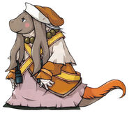 Ein Nu Mou Sage in Final Fantasy Tactics Fortschritt