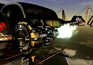 Highwind powering up in an FMV.