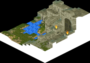 At the Gate of Riovanes Castle 2