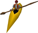Canoe in Chocobo Racing minigame.