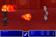 Fire (6-9, group) in Final Fantasy II (iPod).