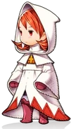 Refia as a white mage.