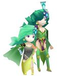 Hình ảnh 3D của Rydia trong bản Nintendo DS.