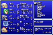 FFIV GBA Menu.png (6 KB) Menu in the GBA version.