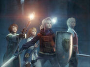 Final Fantasy III CG Art