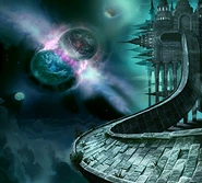 Memoria-WorldFusion-ffix.png (92 KB) A memory in Memoria shows Terra and Gaia's fusion. Terra is the planet with a red core.