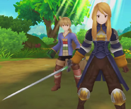 Ramza and Agrias.