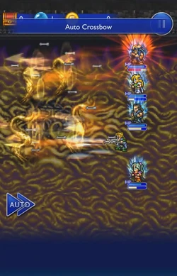 Auto-Crossbow in Final Fantasy Record Keeper.