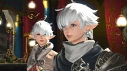 Alisaie & Alphinaud in Eulmore.