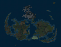 Highlighted on the World Map.