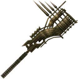 Bergan's off-hand weapon, Stinger.