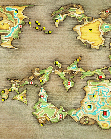 Ff1 World Map Nes World A | Final Fantasy Wiki | Fandom