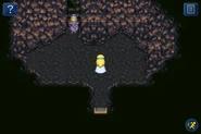 FFVI South Figaro Cave WoR iOS.png (627 KB) Celes encounter Seigfried inside the cave (defunct mobile/Steam).