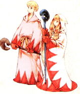 White Mages from Final Fantasy Tactics.