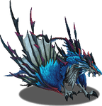 Quetzalcoatl FFXV from FFBE enemy sprite