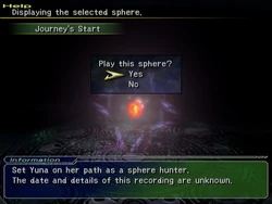 Movie sphere menu (PS2).