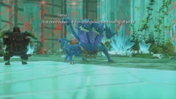 Battle in The Crystal Tower.