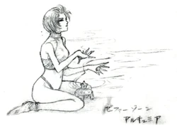 Concept artwork by Tetsuya Nomura.