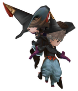 Black Mages in Bravely Default.