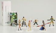 The collectible figurine set.