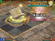 A book that tracks and inflicts damage to enemies.