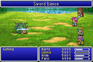 Sword Dance.