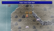 Impact Crater on the planet during Yang's Tale (PSP).