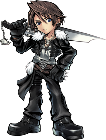 squall leonhart anime