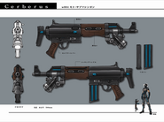 Submachine gun concept.