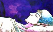 Artwork of the sleeping prince from Nintendo Power.