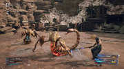 Venomantises in battle from FFVII Remake.png