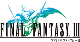 The Final Fantasy III logo.