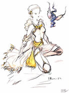 Artwork by Yoshitaka Amano.