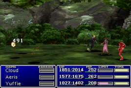 FFVII Berserk status
