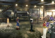 Queen of Cards in Winhill from FFVIII Remastered