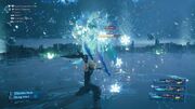 Shiva in Top Secrets from FFVII Remake