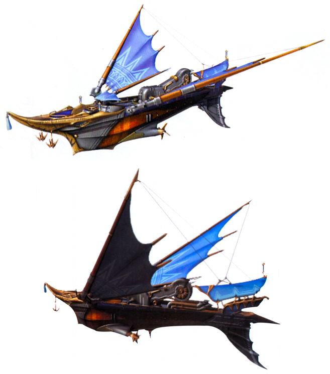 fantasy warship