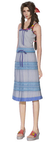 Aerith Gainsborough from Crisis Core Reunion render