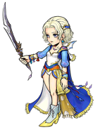 Artwork for Terra's second costume.