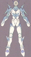 Concept art of Kain's second outfit EX Mode.