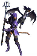 A Mithran Dragoon in Final Fantasy XI.