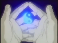 Hassam's magic charm.