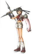 Yuffie concept art.