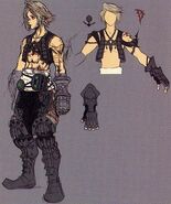 Concept art of alt outfit.