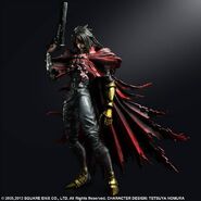 FF7 AC Vincent Play Arts Kai