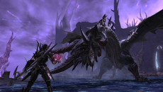 FFXIV Estinien with Nidhogg's eye