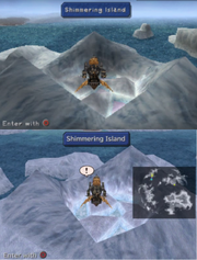 Shimmering Island from FFIX comparison original versus remaster