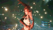 Somersault from FFVII Remake animation