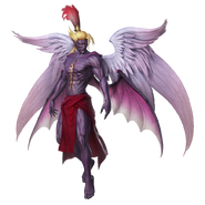 Render of third outfit, based on his god form.